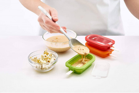 Moule à glace en silicone Platinum Lékué - Forme esquimau