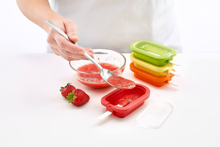 Moule à glace en silicone Platinum Lékué - Forme esquimau