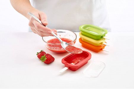 Moule à glace en silicone Platinum Lékué - Forme esquimau