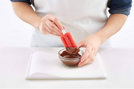 Moule à glace en silicone Platinum Lékué - Forme esquimau
