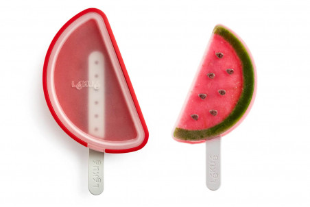 Moule à glace en silicone Lékué Platinum - Forme pastèque