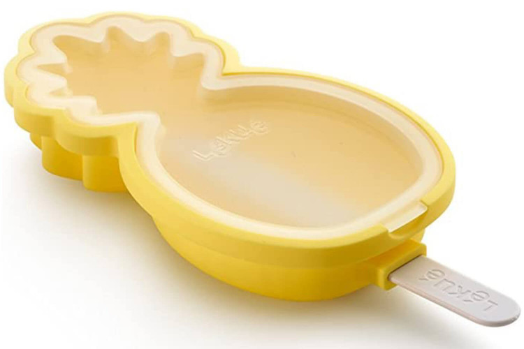 Moule à glace en silicone Platinum Lékué - Forme ananas