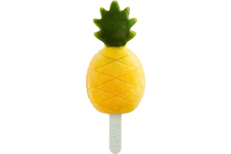 Moule à glace en silicone Platinum Lékué - Forme ananas