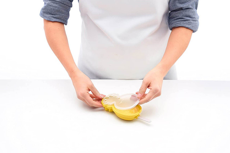 Moule à glace en silicone Platinum Lékué - Forme ananas