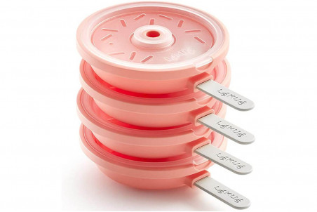 Moule à glace en silicone Platinum Lékué - Forme donut