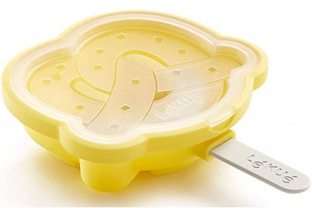 Moule à glace en silicone Platinum Lékué - Forme bretzel