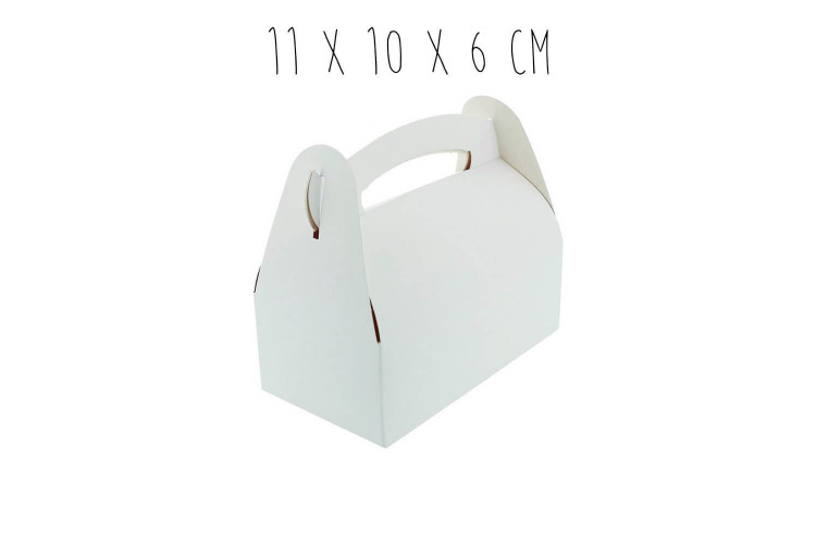 Boîte pâtissière à poignée - Lot de 50 pièces