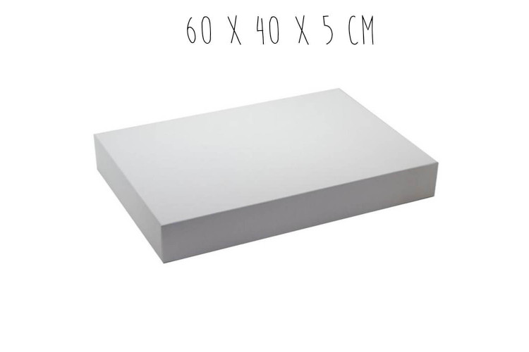 Boîte pâtissière rectangulaire 60x40cm - Lot de 25 pièces
