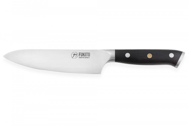 Couteau universel Fukito Ebène X50 - lame inox 15cm