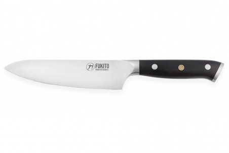 Couteau universel Fukito Ebène X50 - lame inox 15cm