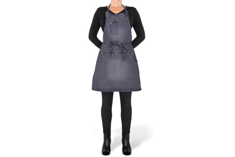 Tablier femme DutchDeluxes en coton 5 poches - 66 x 67 cm