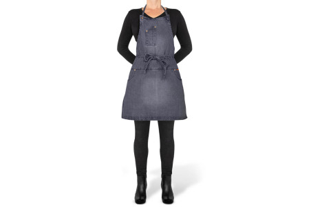 Tablier femme DutchDeluxes en coton 5 poches - 66 x 67 cm
