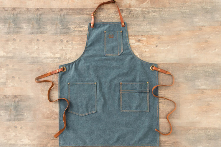 Tablier de cuisine Alaskan Maker N°325 en coton - 85 x 69 cm