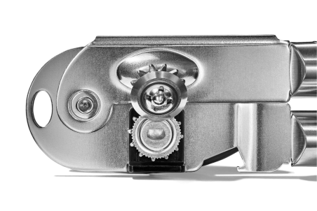 Ouvre-boîte à molette OXO Steel en inox et santoprène