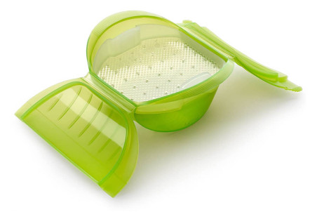 Papillote en silicone Lékué Maxi verte avec filtre