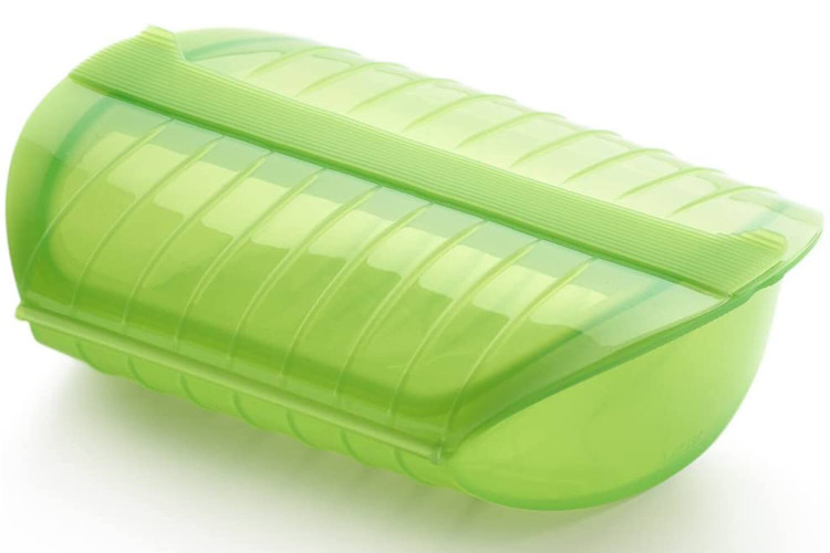 Papillote en silicone Lékué Maxi verte avec filtre