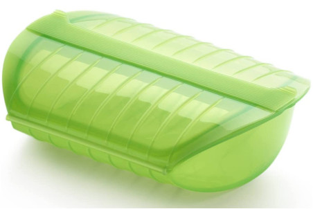 Papillote en silicone Lékué Maxi verte avec filtre