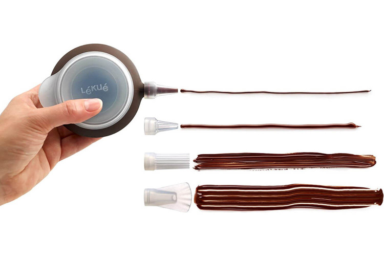 Poche à douille en silicone Platinum Lékué Decopen 90ml