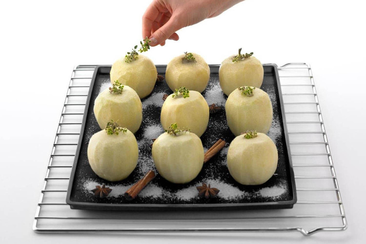 Tapis de cuisson à rebords Lékué 40x30cm en silicone