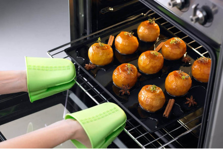 Tapis de cuisson à rebords Lékué 40x30cm en silicone