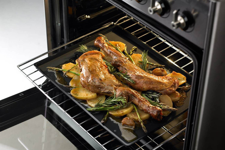 Tapis de cuisson à rebords Lékué 40x30cm en silicone