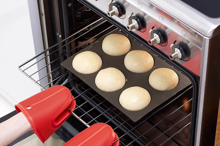 Gant de cuisine pince Lékué en silicone