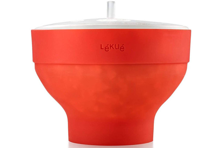 Cuiseur à popcorn pour micro-ondes Lékué rétractable