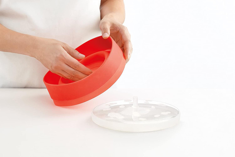 Cuiseur à popcorn pour micro-ondes Lékué rétractable