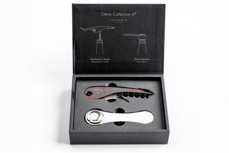 Coffret sommelier L'Atelier du vin Oeno Collection 4 - 2 accessoires