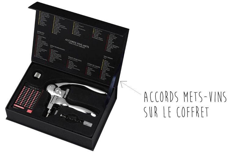 Coffret œnologie L'Atelier du vin Oeno Box Sommelier - 4 pièces