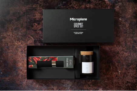 Coffret cadeau Microplane Gourmet Piment - Moulin à piment