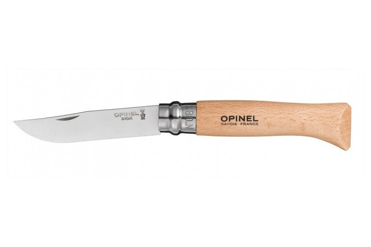 Couteau pliant Opinel n°8 lame 8,5cm virole tournante et étui