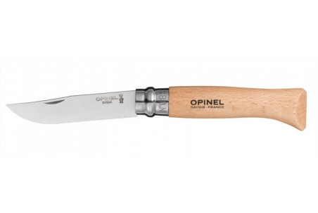 Couteau pliant Opinel n°8 lame 8,5cm virole tournante et étui