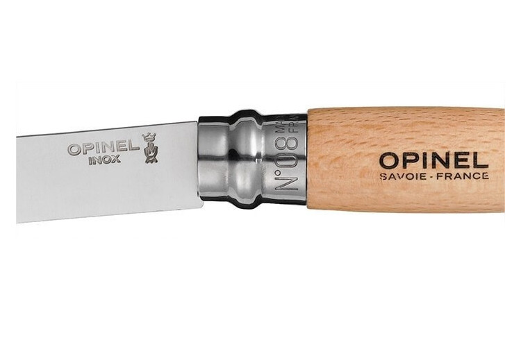 Couteau pliant Opinel n°8 lame 8,5cm virole tournante et étui