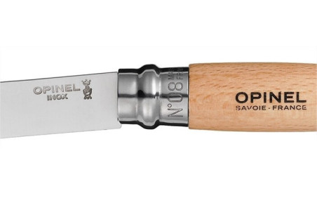 Couteau pliant Opinel n°8 lame 8,5cm virole tournante et étui