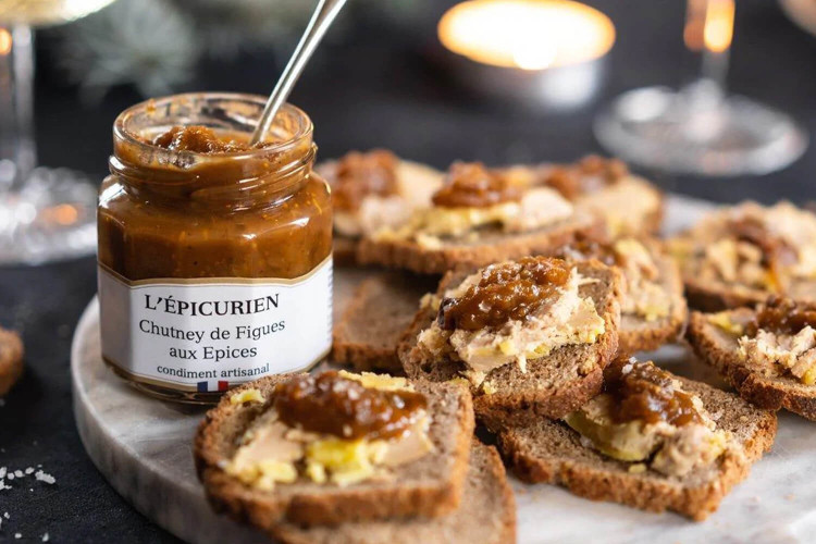 Coffret de 3 chutneys L'Épicurien Intensément Foie Gras artisanal