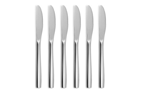 Ménagère argentée en acier inox 18/10 Comas Barcelona de 24 pièces