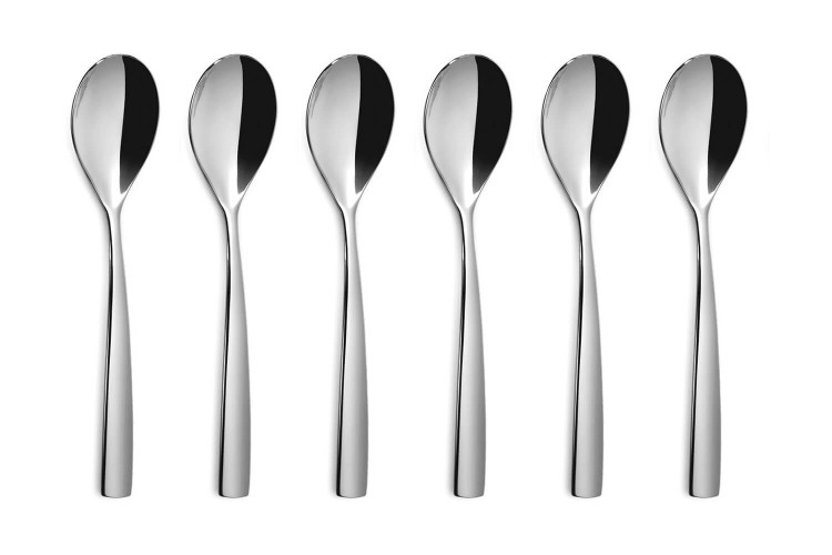Ménagère argentée en acier inox 18/10 Comas Barcelona de 24 pièces