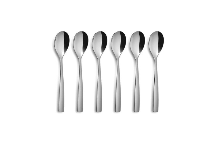 Ménagère argentée en acier inox 18/10 Comas Barcelona de 24 pièces