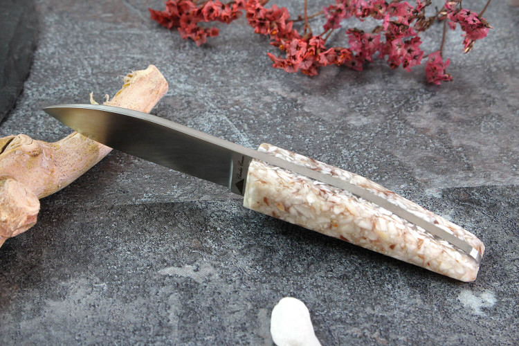 Couteau à huître Charles Canon acier inox trempé 6,5cm - coquilles Saint Jacques