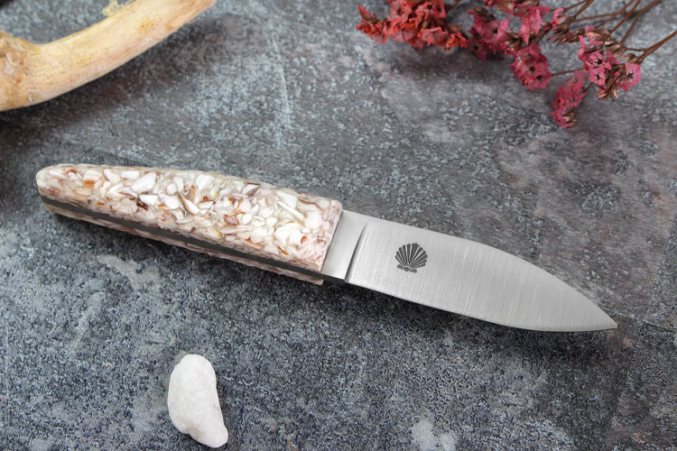 Couteau à huître Charles Canon acier inox trempé 6,5cm - coquilles Saint Jacques
