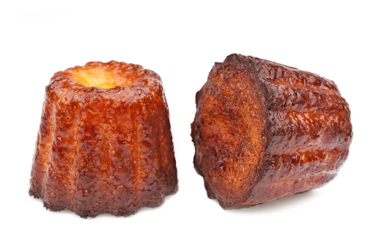Moule à cannelé Gobel antiadhésif en aluminium - diamètre 5,5cm