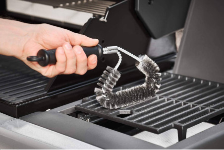 Brosse de nettoyage pour barbecue Rösle Gap X 29,5cm en inox 18/0