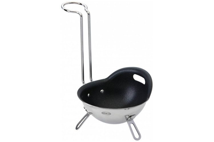 Machine Oeufs Pochés Prestige Pocheuse à Œufs Prestige 2 En 1 - Poêle 20cm 4 Inserts Antiadhésifs | Compatible Induction Poêle Antiadhésive Induction