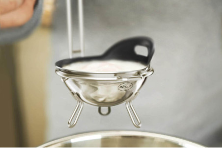 Prestige Pocheuse à Œufs 2 En 1 Avec Poêle Induction 20cm - 4 Inserts Antiadhésifs