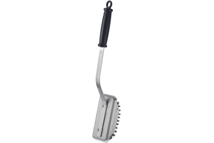 Brosse de nettoyage pour barbecue Rösle Slide X 47cm - poils en inox
