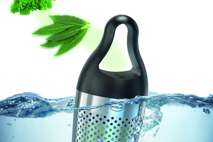 Infuseur aromatique flottant Rösle en acier inoxydable