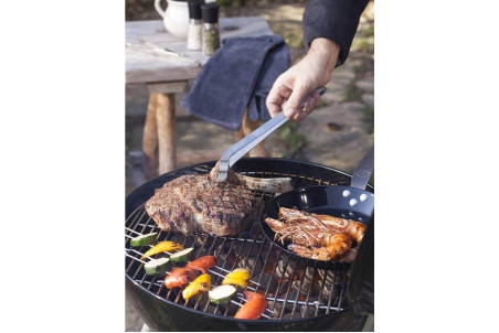 Pince pour barbecue Rösle en acier inoxydable 35,5cm