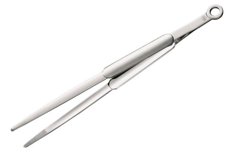 Pince de précision striée Rösle en acier inox 18cm