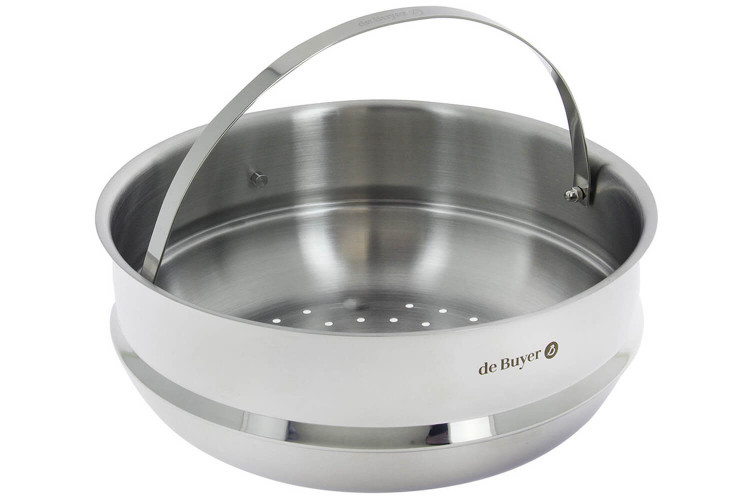 Panier vapeur en acier inoxydable De Buyer 24cm